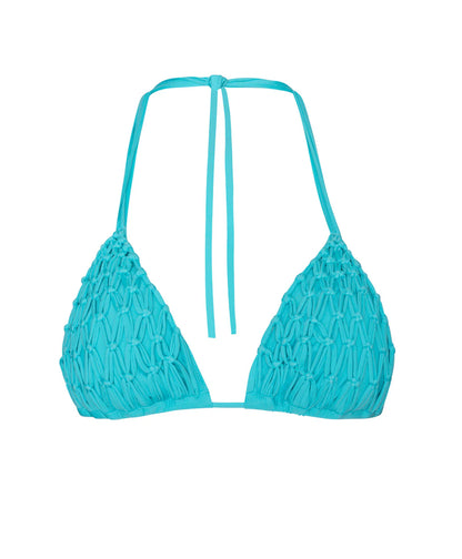 Lila Triangle Top