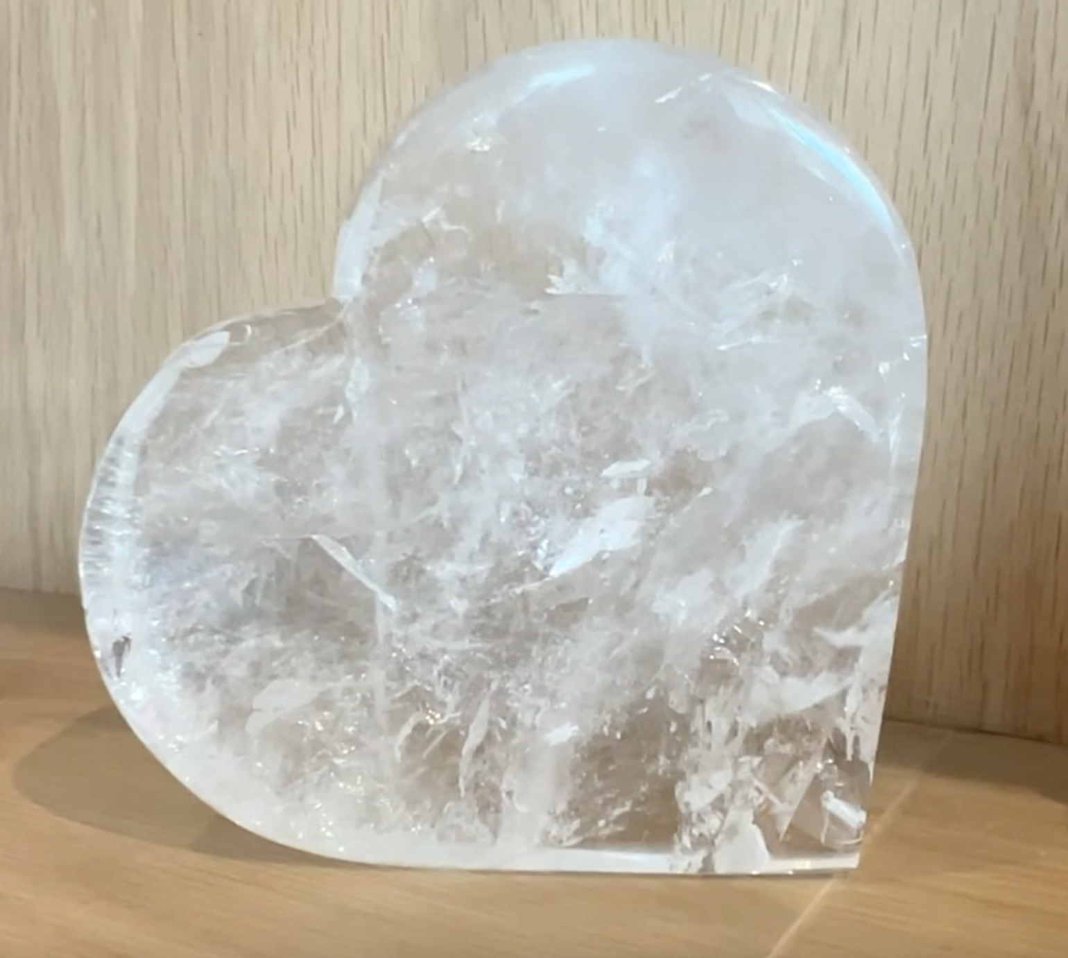 Heart Clear Quartz