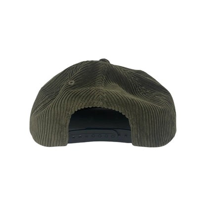 Shaka Fork Corduroy Surf Hat - Olive