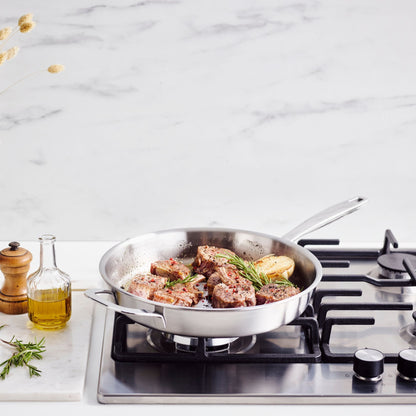 5-Ply Stainless Steel Frying Pan