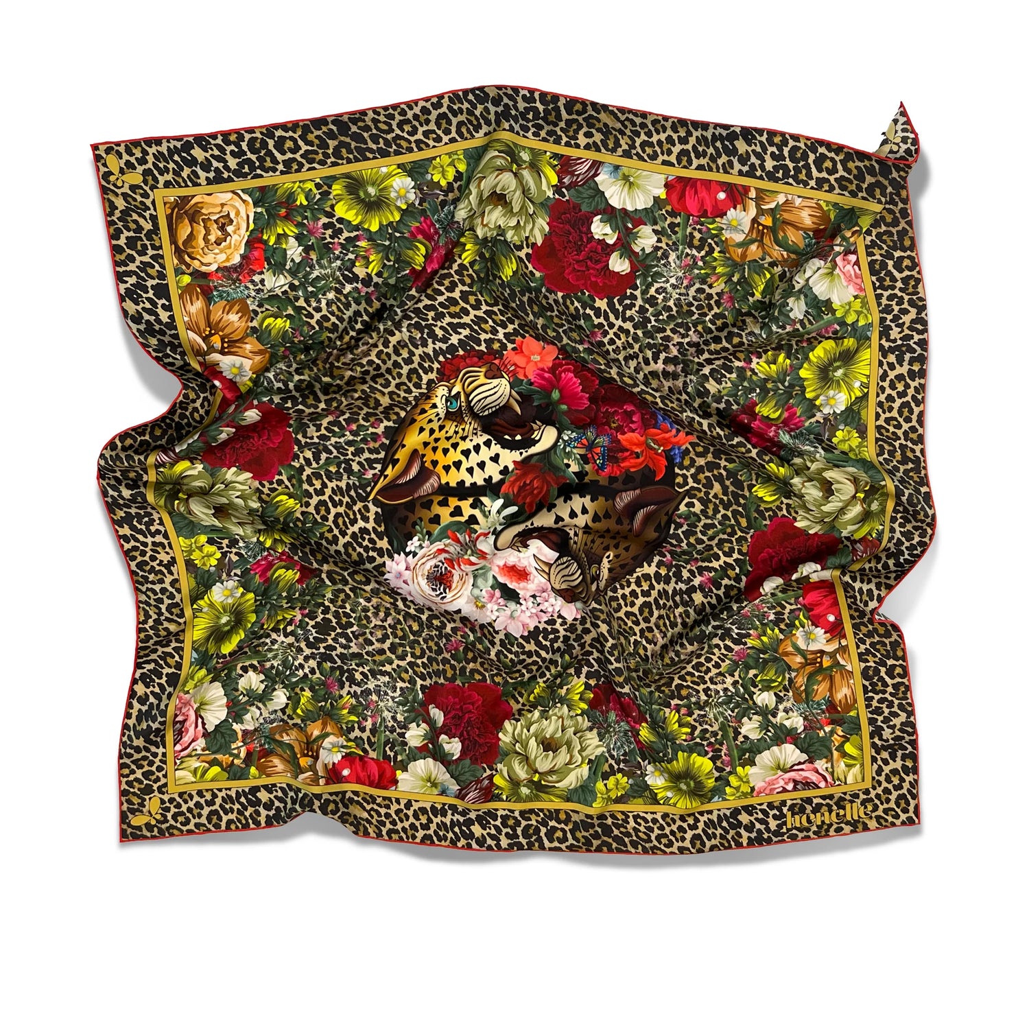Henelle Large Silk Scarf