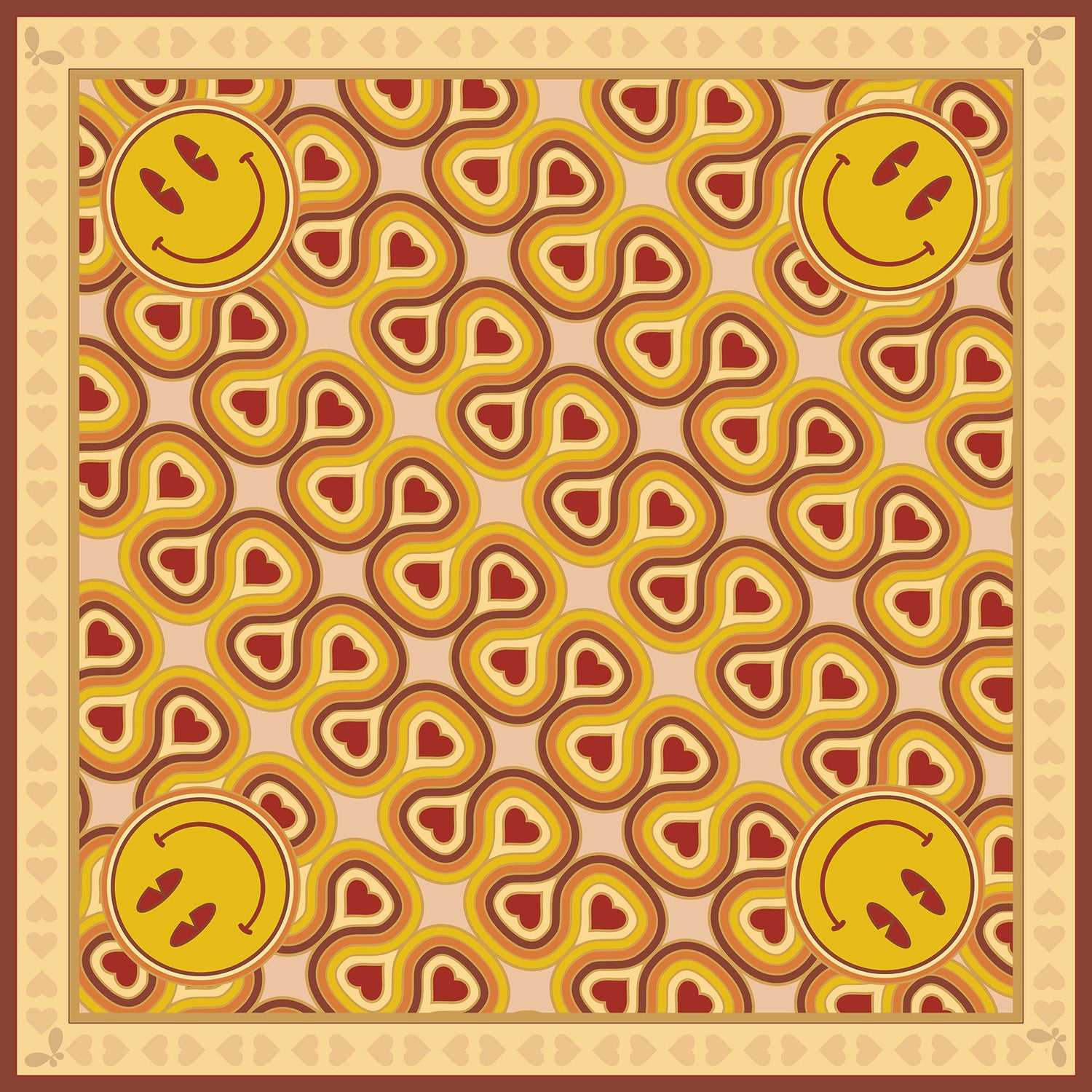 Henelle Large Silk Scarf