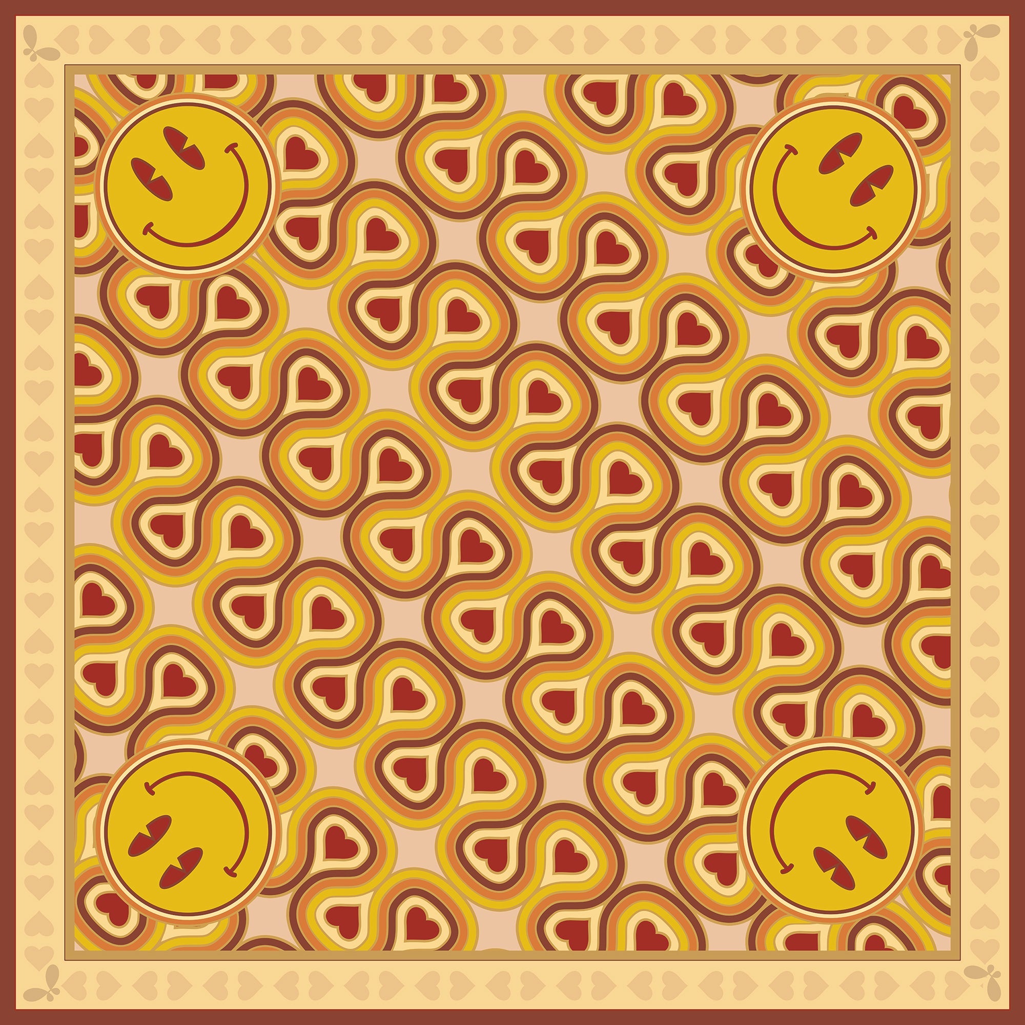 Henelle Large Silk Scarf