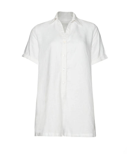 Maggie Linen Romper