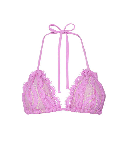 Lace Triangle Top