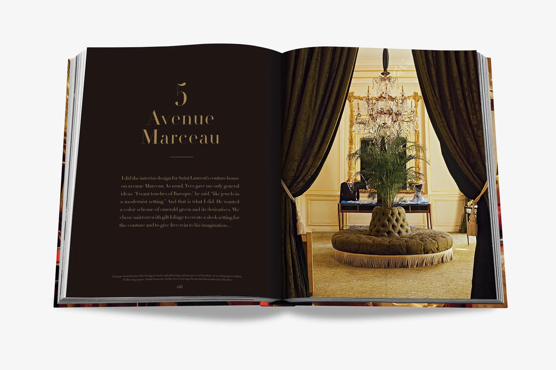 Yves Saint Laurent at Home