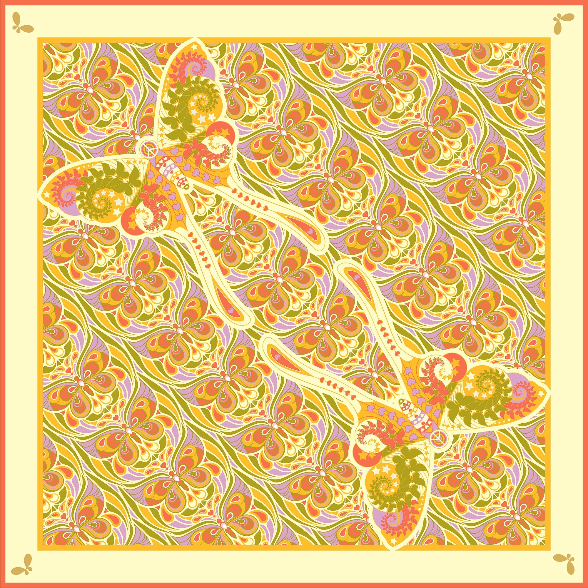 Henelle Large Silk Scarf