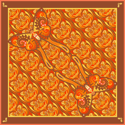 Henelle Large Silk Scarf