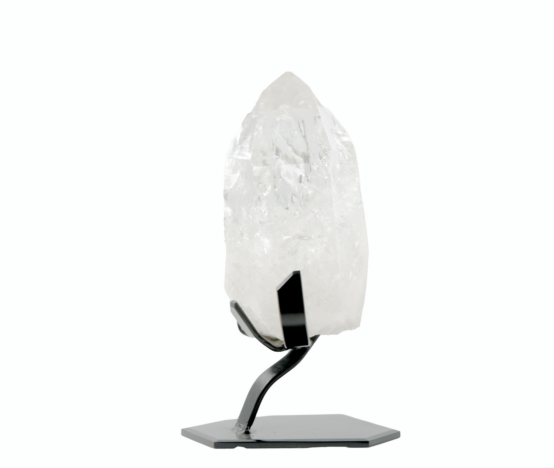 Lemurian Quartz on Stand