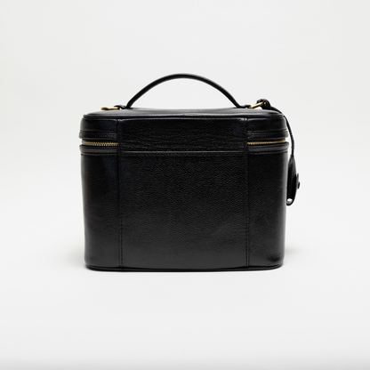 Chanel Archival Black Caviar Leather Vanity Crossbody Bag