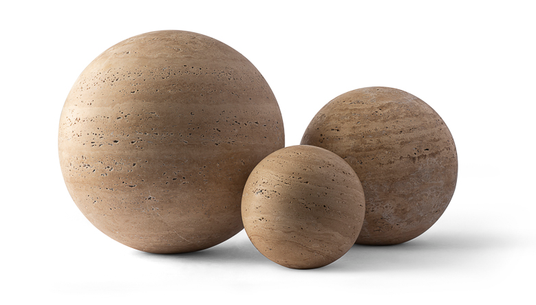 Esfaira Spheres - Travertine 12&quot;