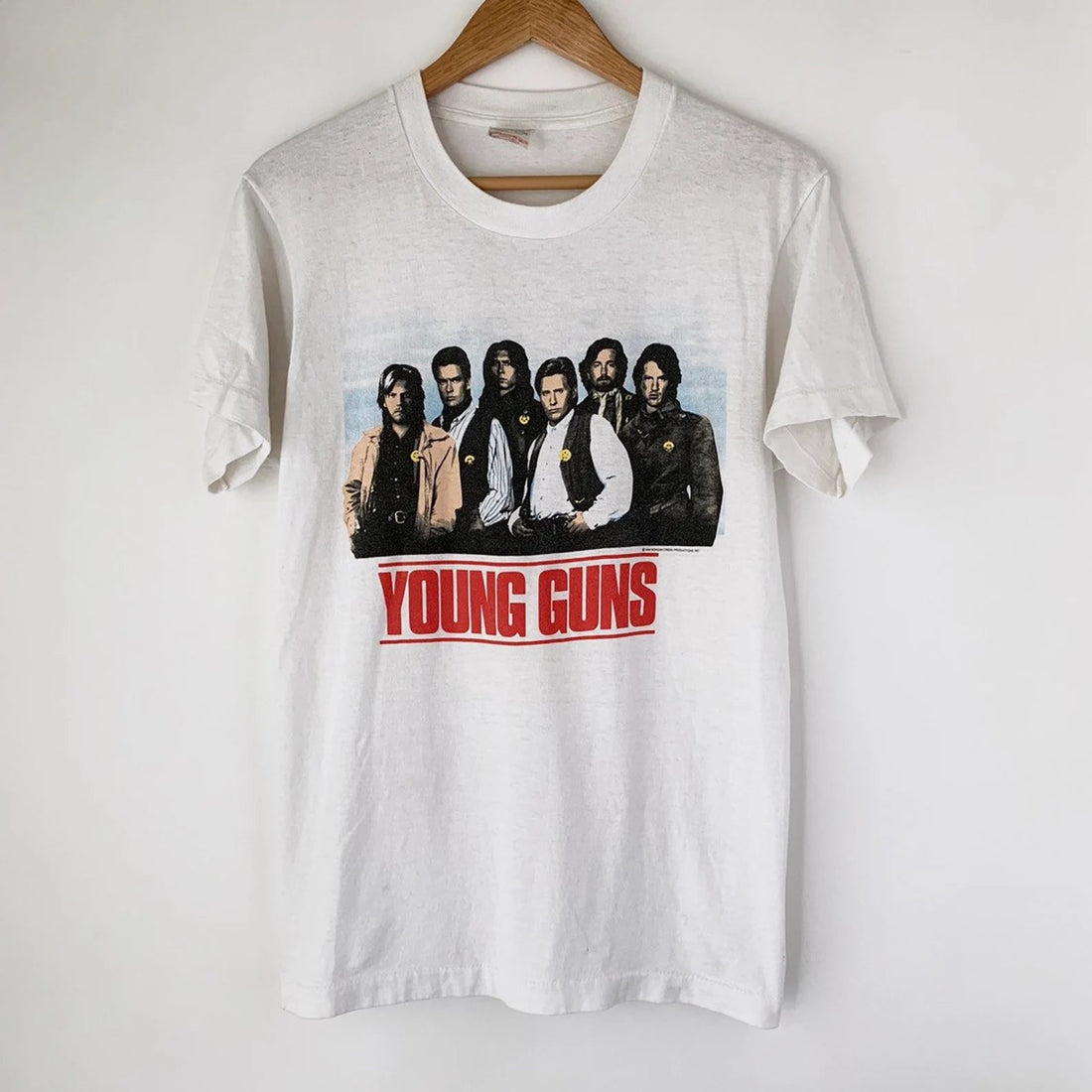 1988 Young Guns Vintage Movie Promo Tee Shirt