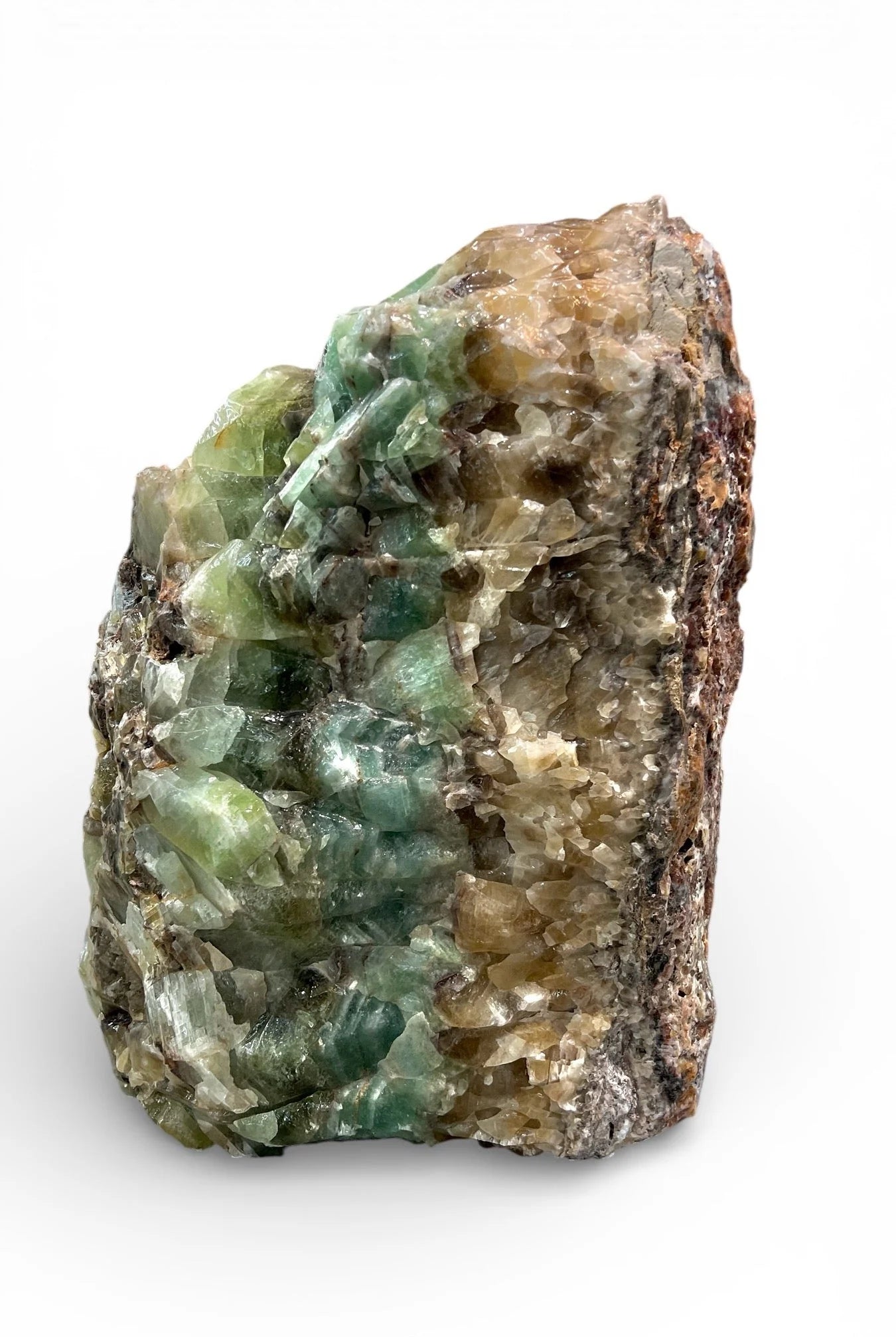 Emerald Green Calcite Natural Stone Sculpture