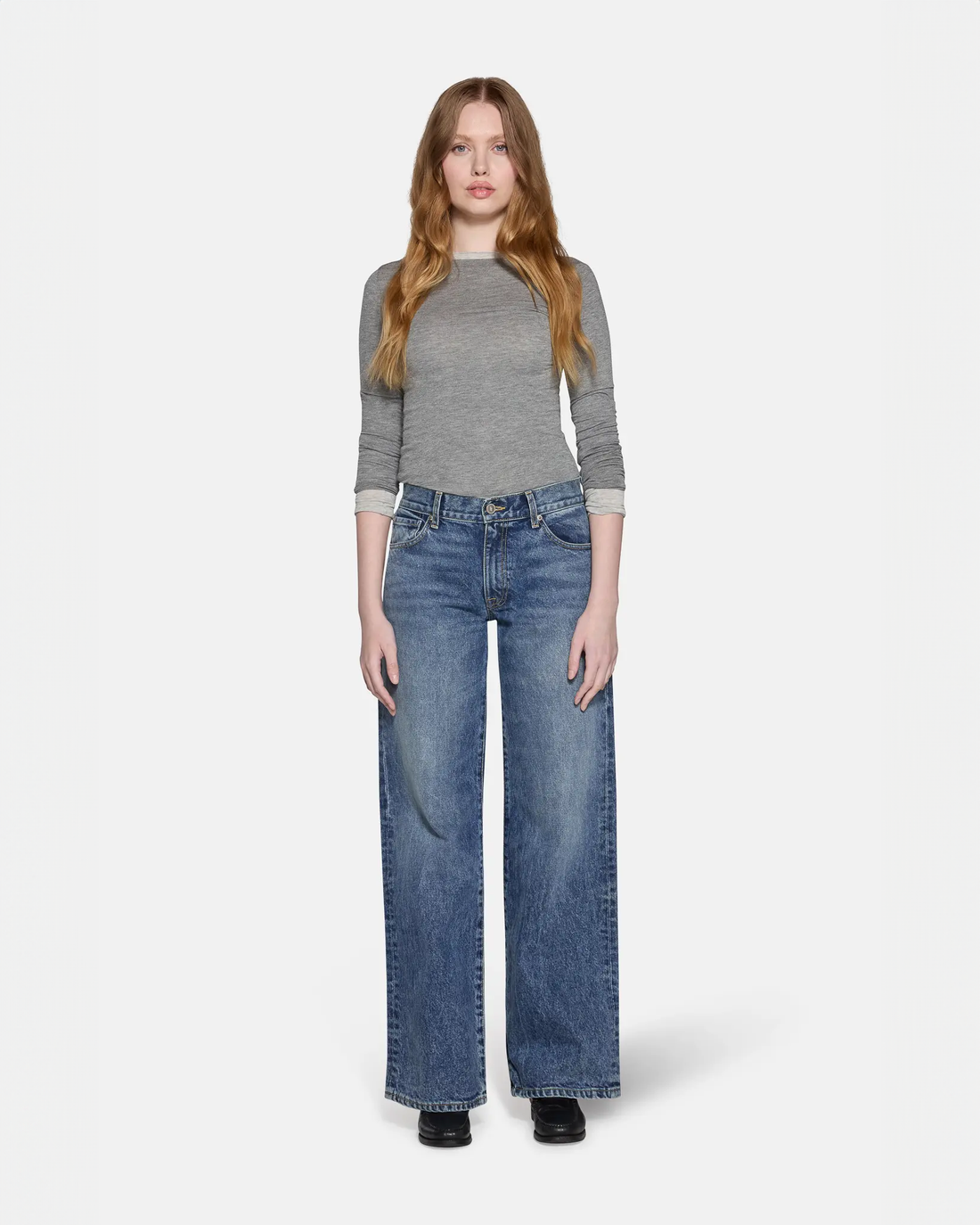 Kinney Low Rise Baggy Jeans