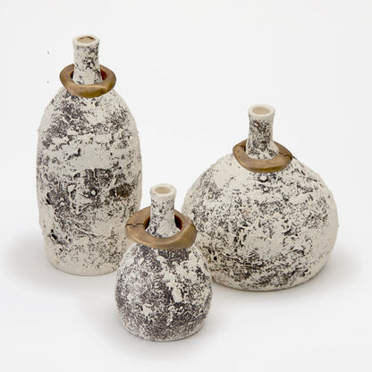 Mona Vessels with Brass Rings