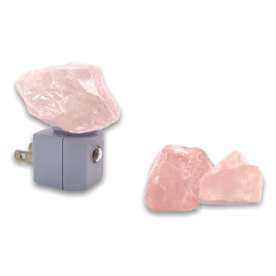 Crystal Night Light Rose Quartz