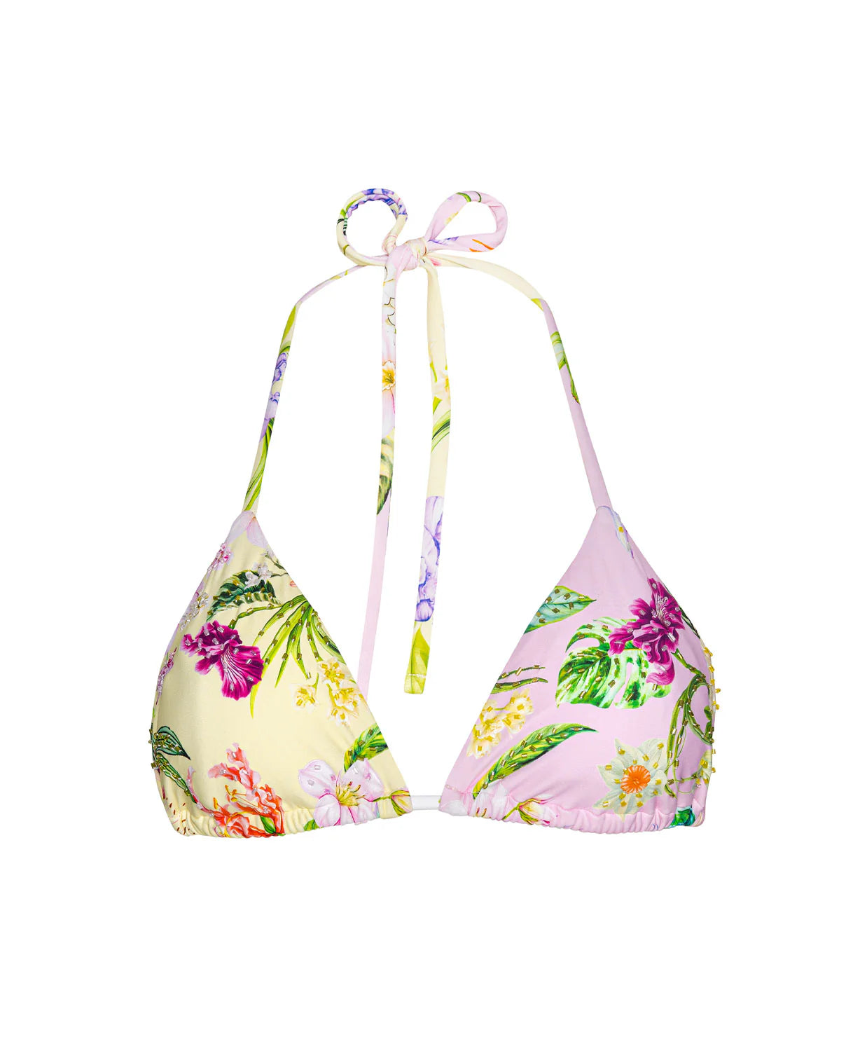 Embroidered Triangle Top