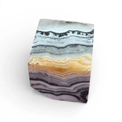 Phantom Zebra Calcite Cube Mini