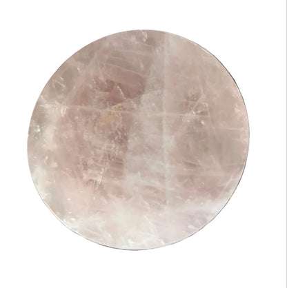 Rose Quartz Coasters - Set of 4