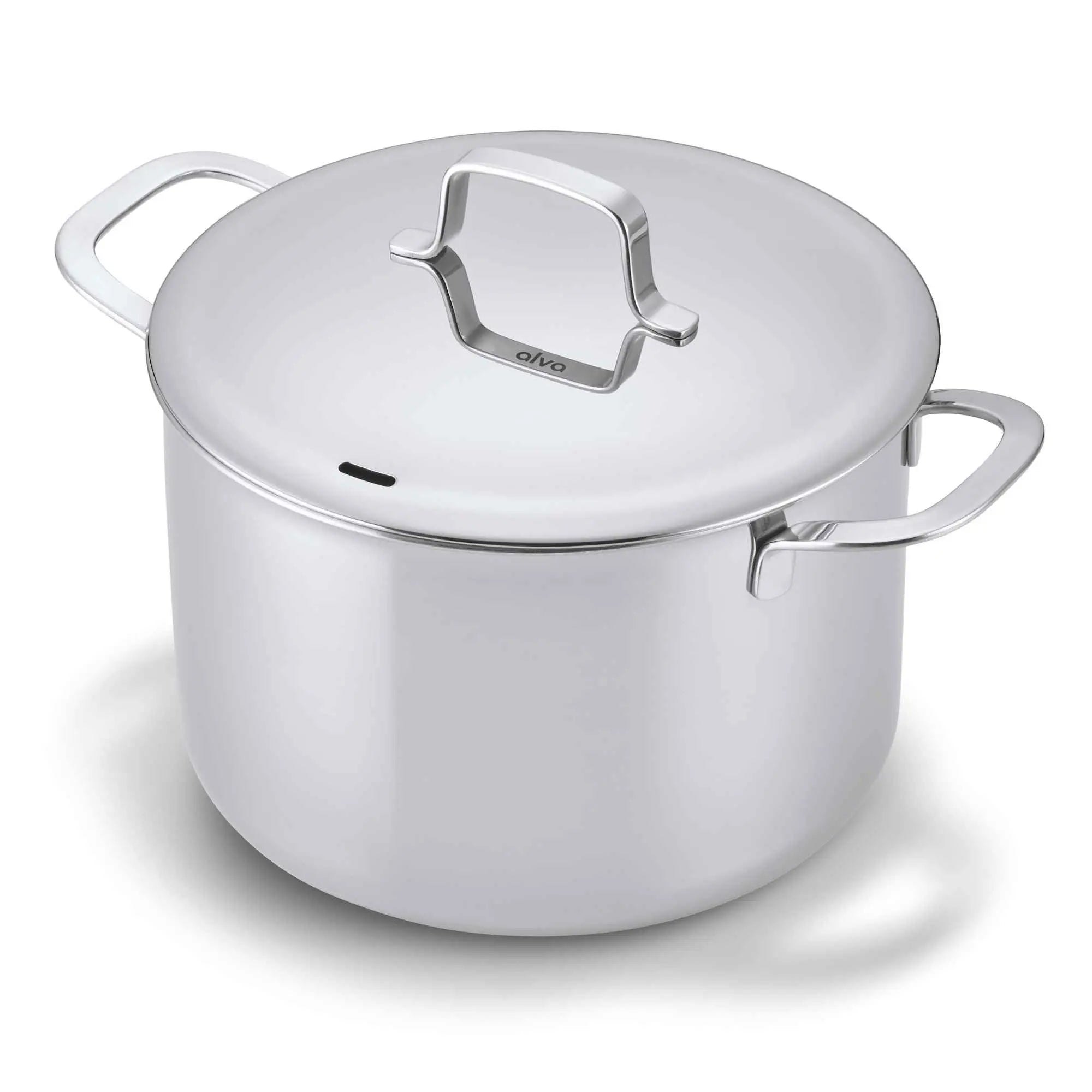 5-Ply Stainless Steel Stock Pot with Lid, 7-Qt