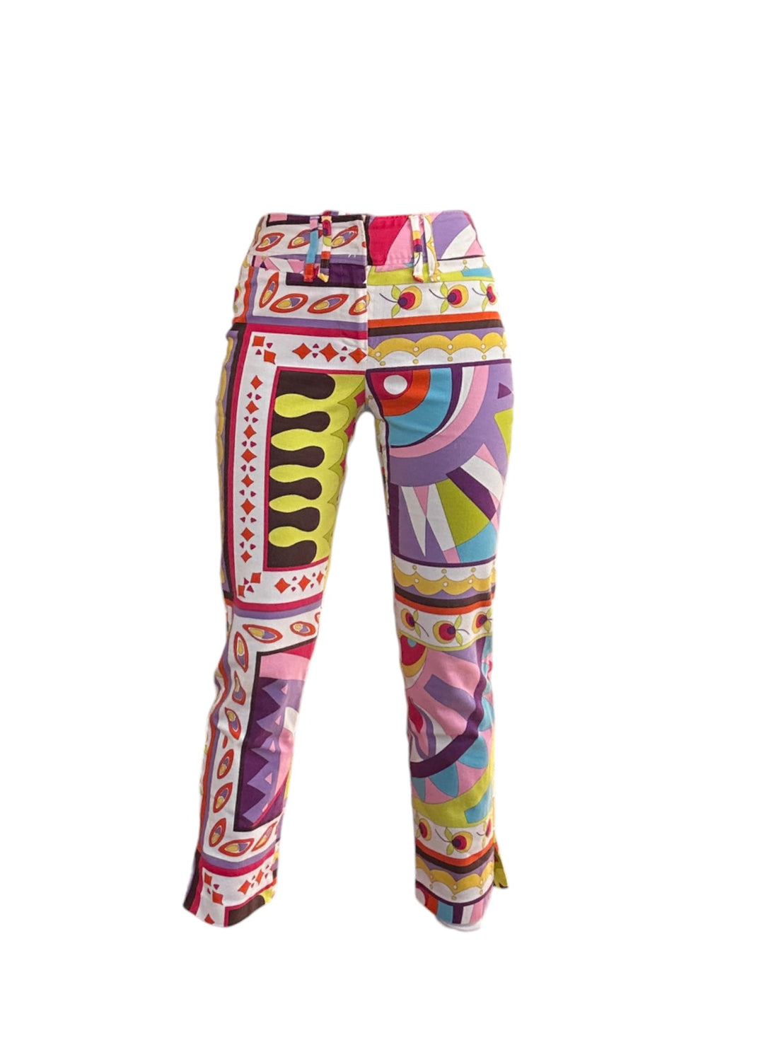 D&amp;G Printed Capri Pants – Rare Ittierre Era