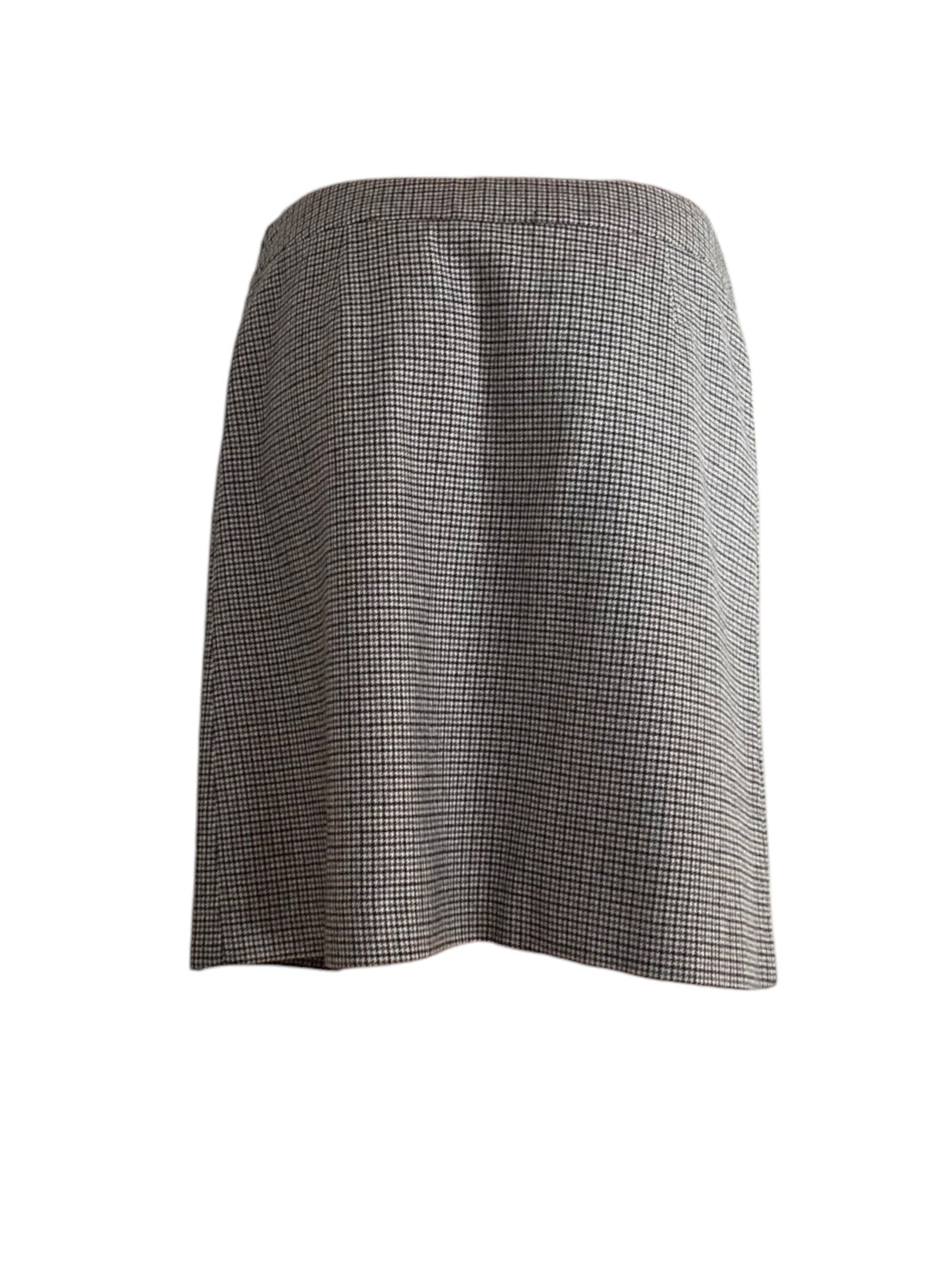 Moschino Herringbone Heart Mini Skirt