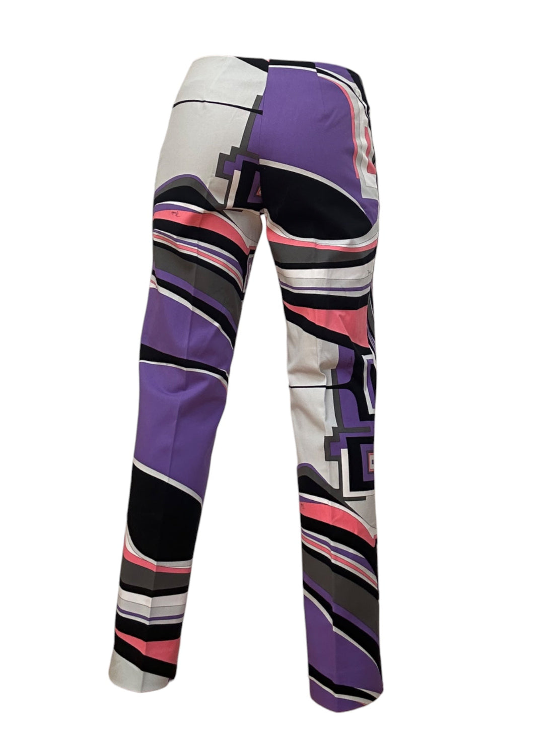 Emilio Pucci Printed Straight Leg Pants