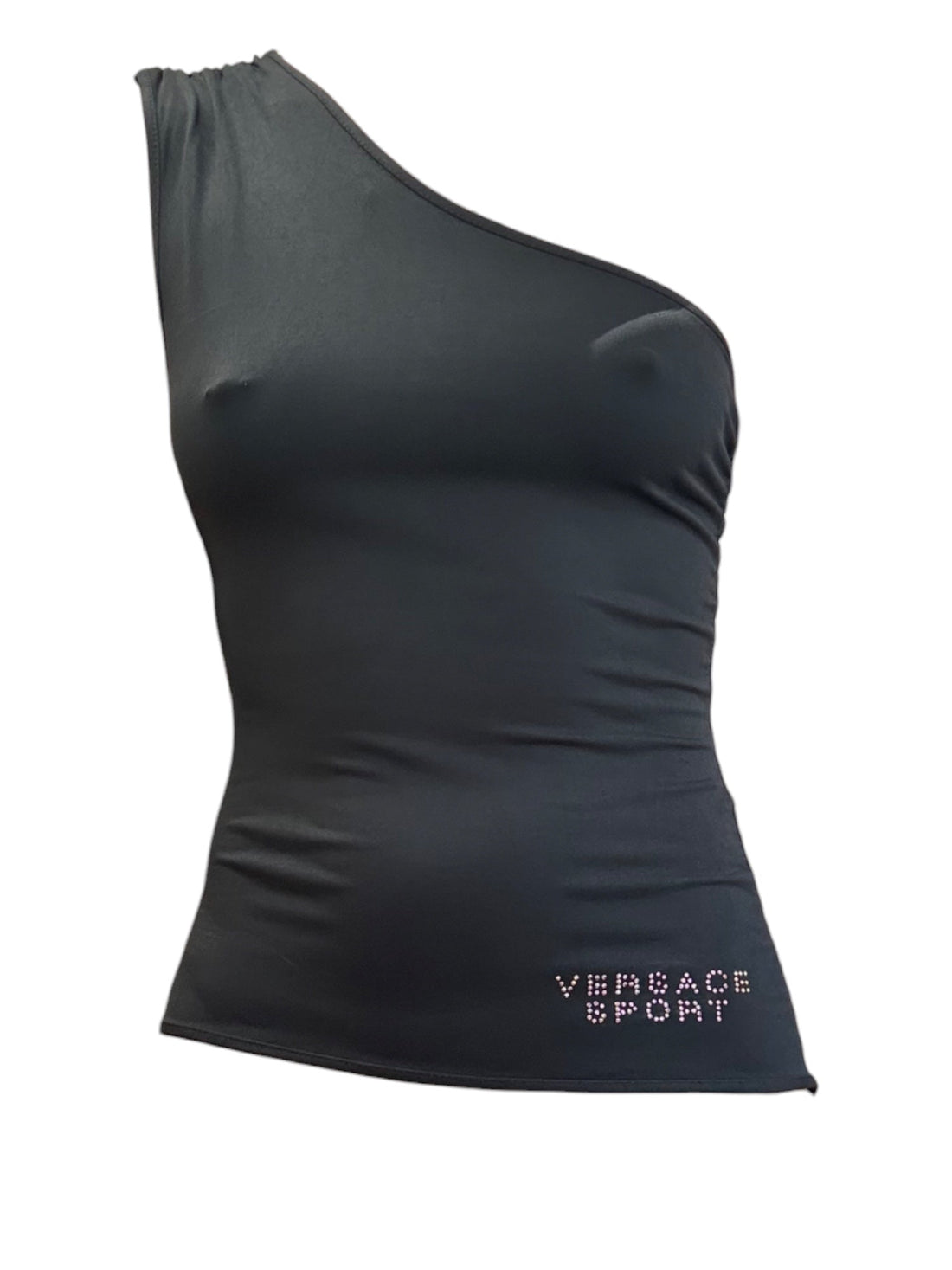 Versace Sport One Shoulder Spandex Top