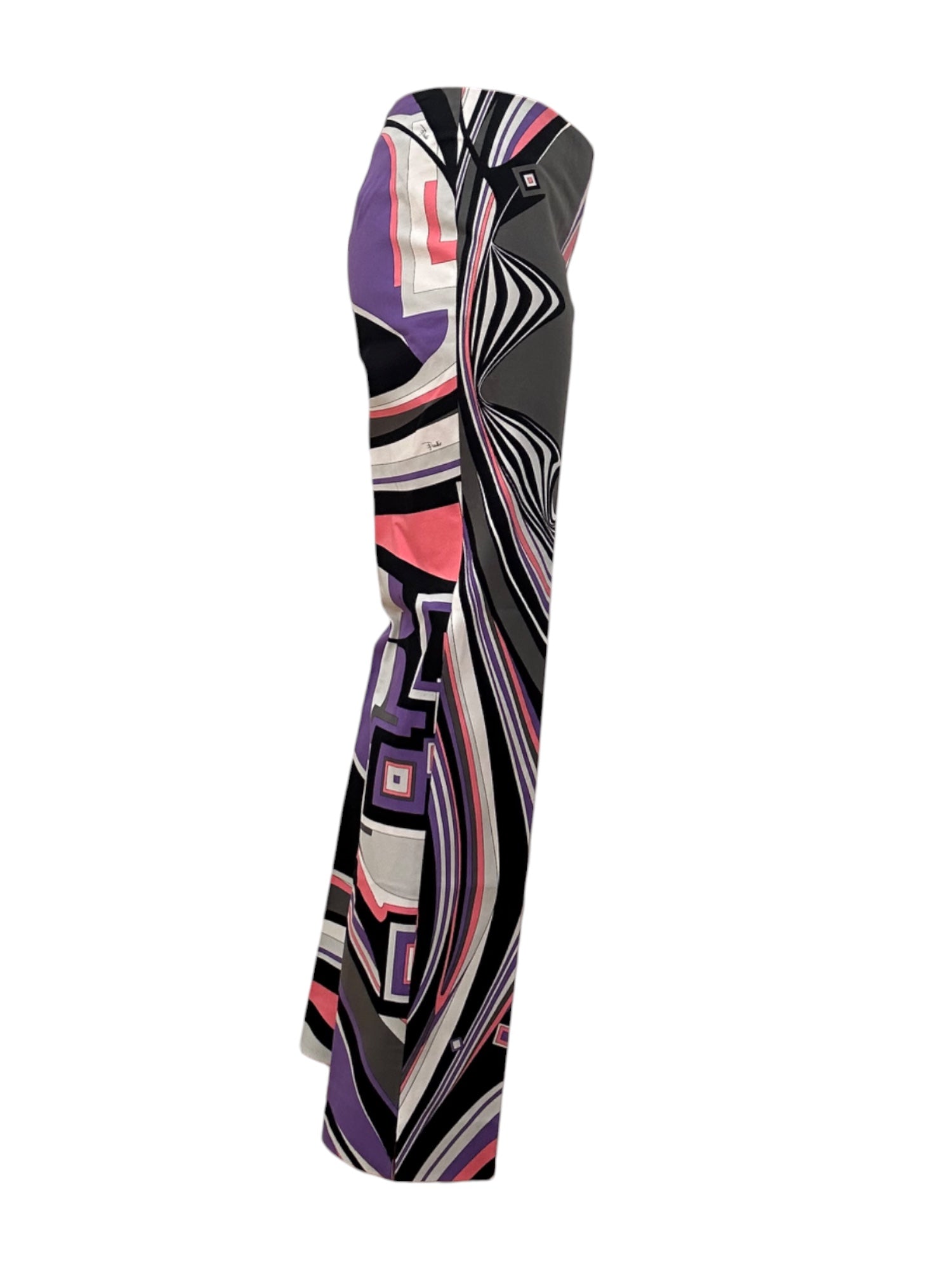 Emilio Pucci Printed Straight Leg Pants