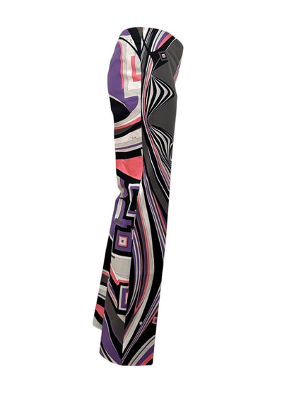 Emilio Pucci Printed Straight Leg Pants
