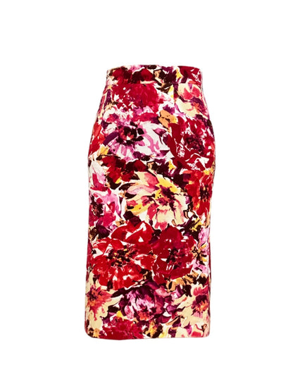 Moschino Floral Mid Length Skirt