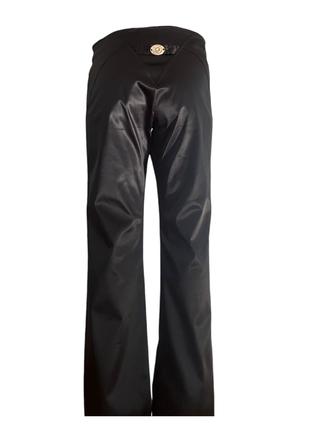 Just Cavalli Satin Panther Zip Pants