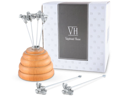 Hive of Bees Cheese Pick Set