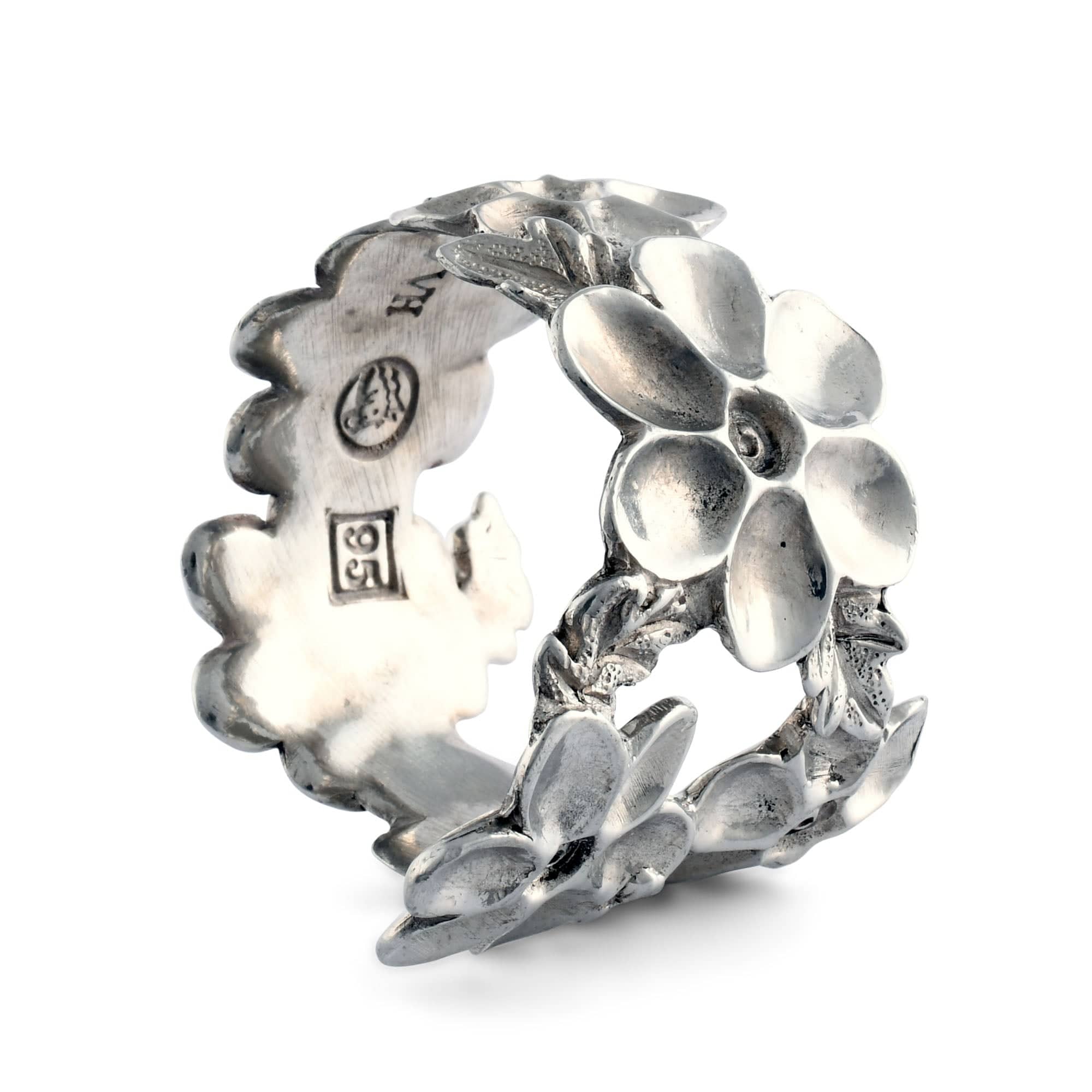 Lilacs Napkin Ring