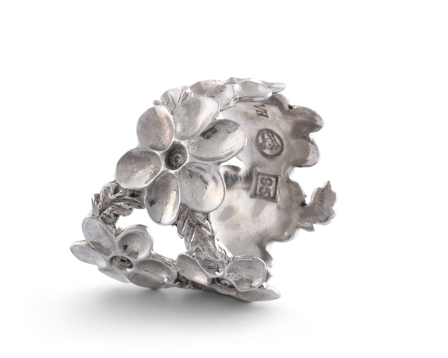 Lilacs Napkin Ring