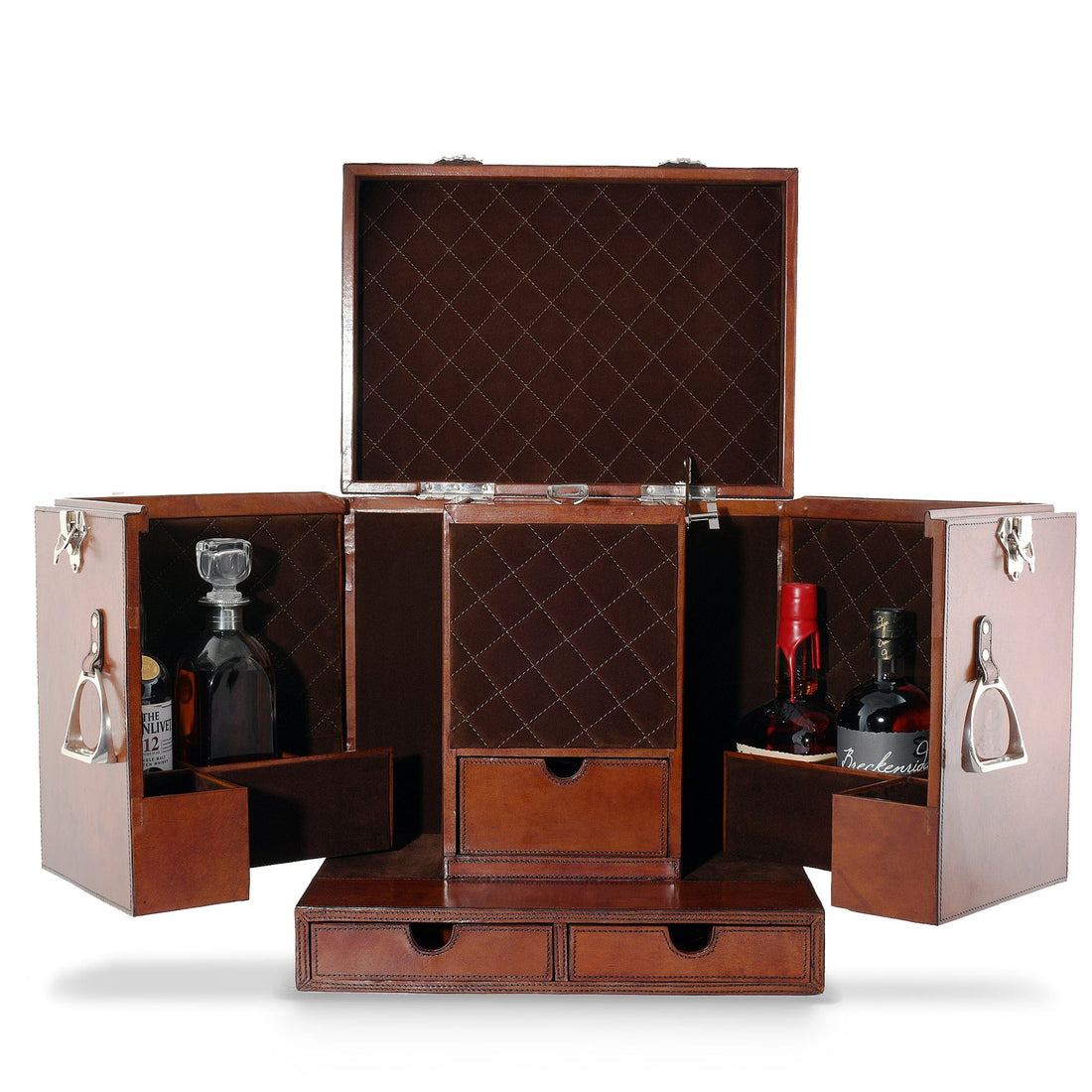 Leather Stirrup Handle Bar Case