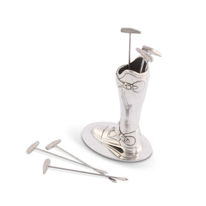 Polo Boot Cocktail / Cheese Picks