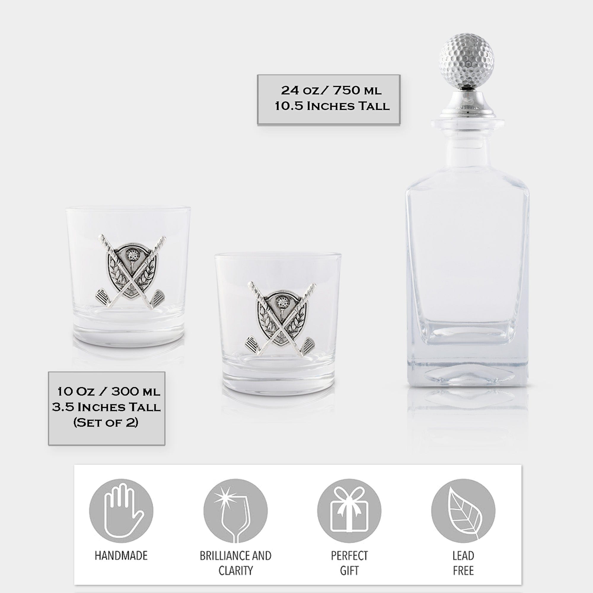 Vagabond House Golf Decanter - Thumbnail 4