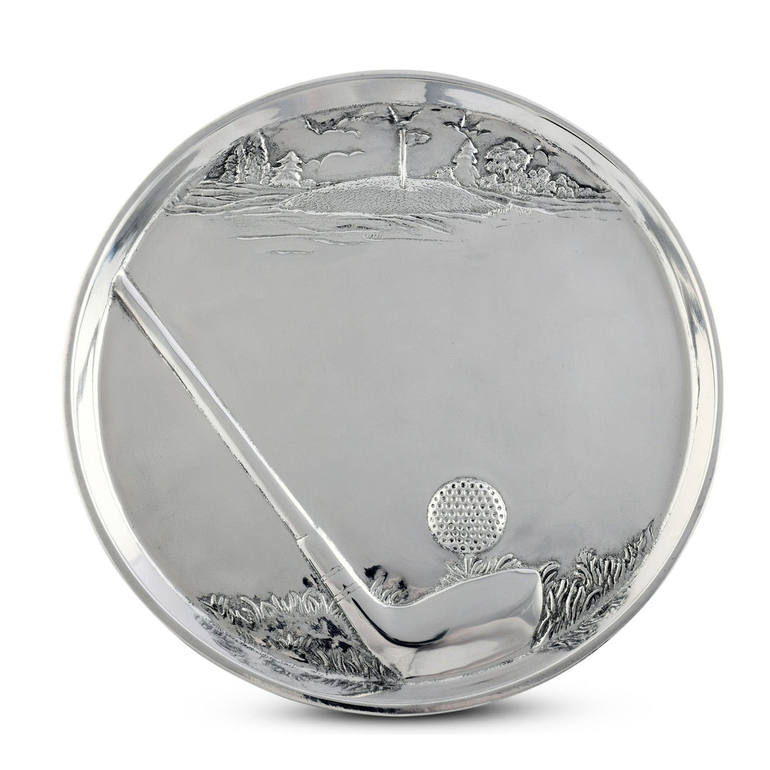 Golf Round Serving Tray