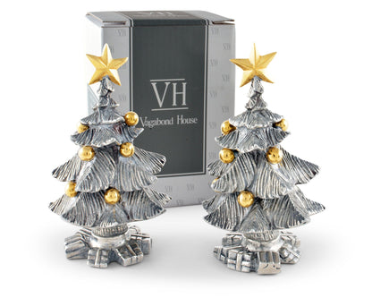 Christmas Tree Salt and Pepper