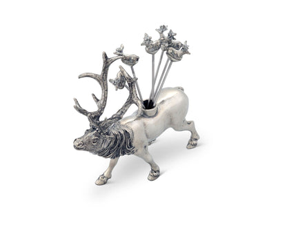 Elk Pewter Cheese Pick Set
