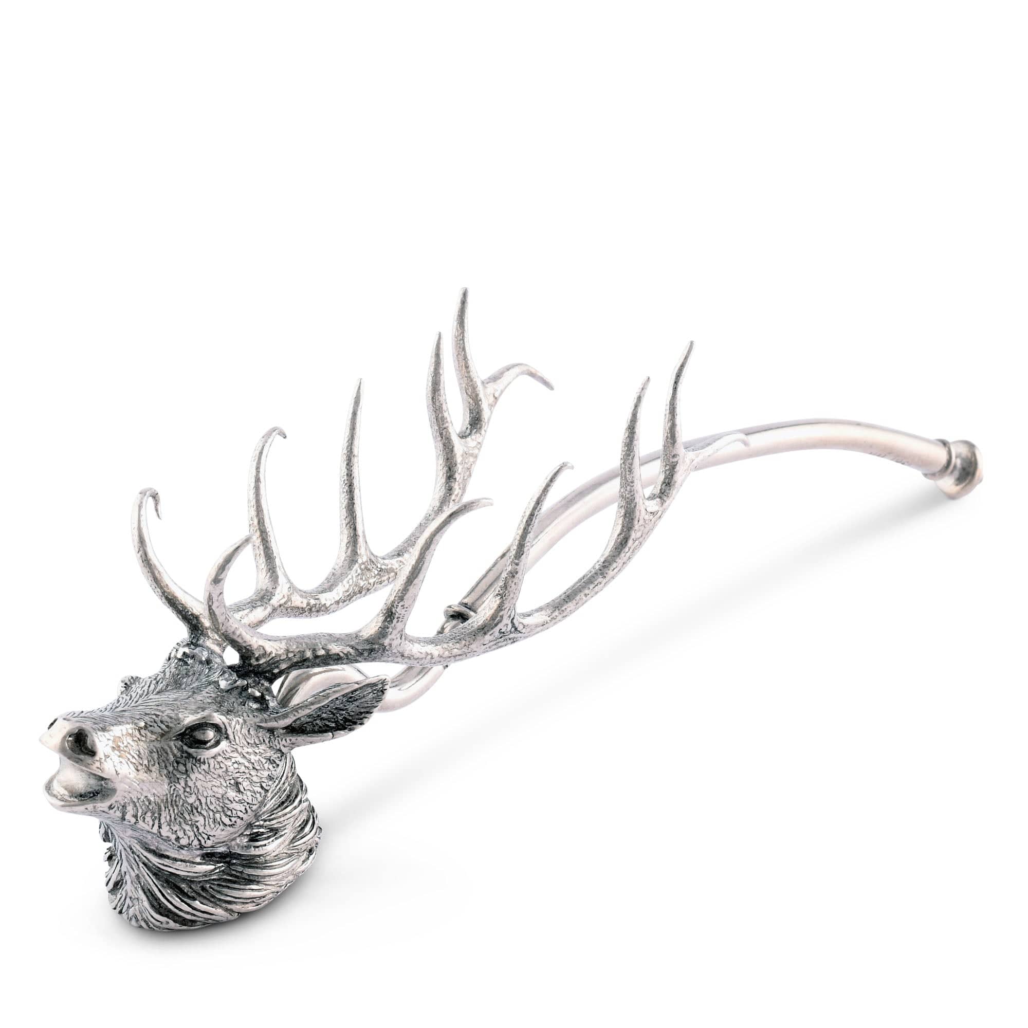 Pewter Elk Candle Snuffer