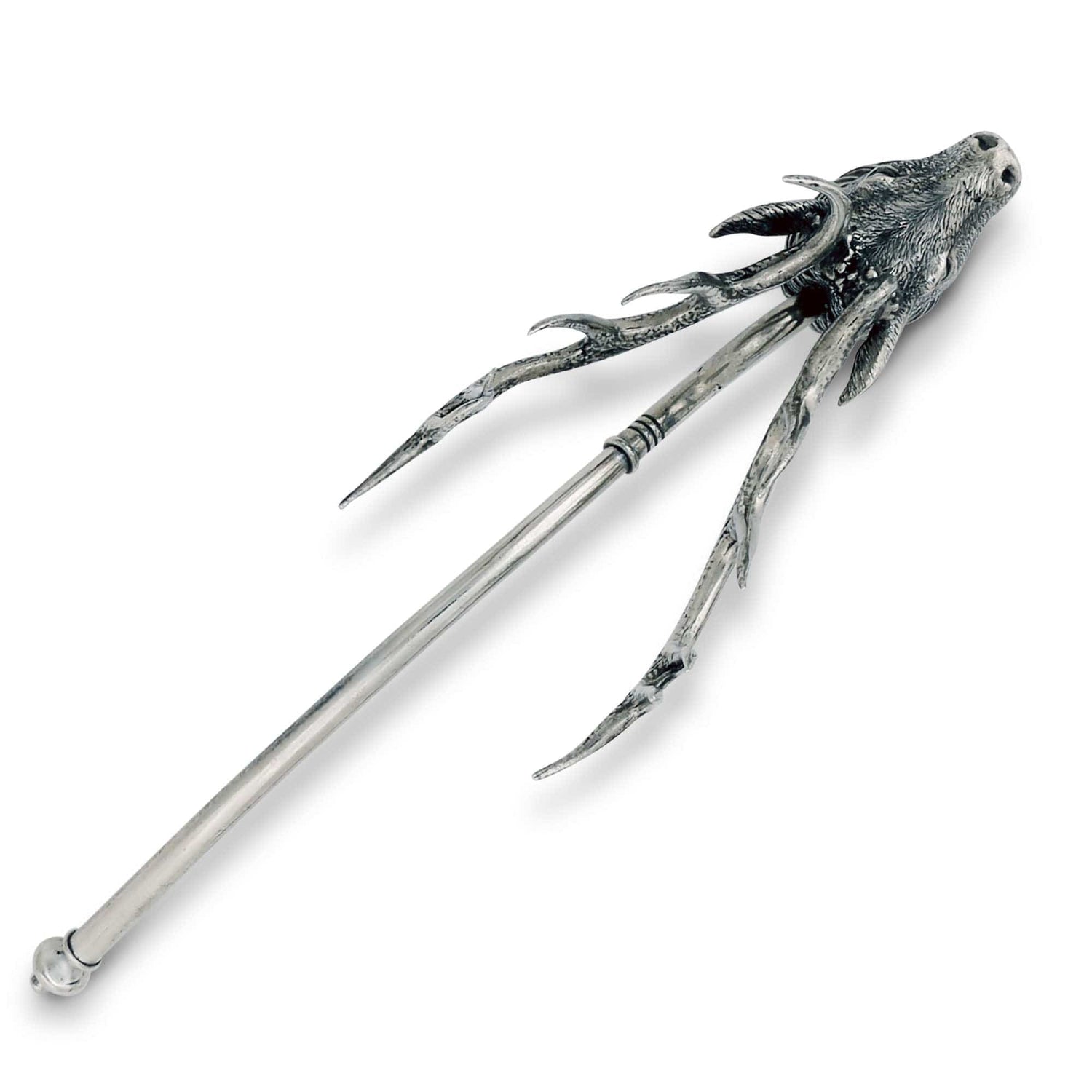 Pewter Elk Candle Snuffer