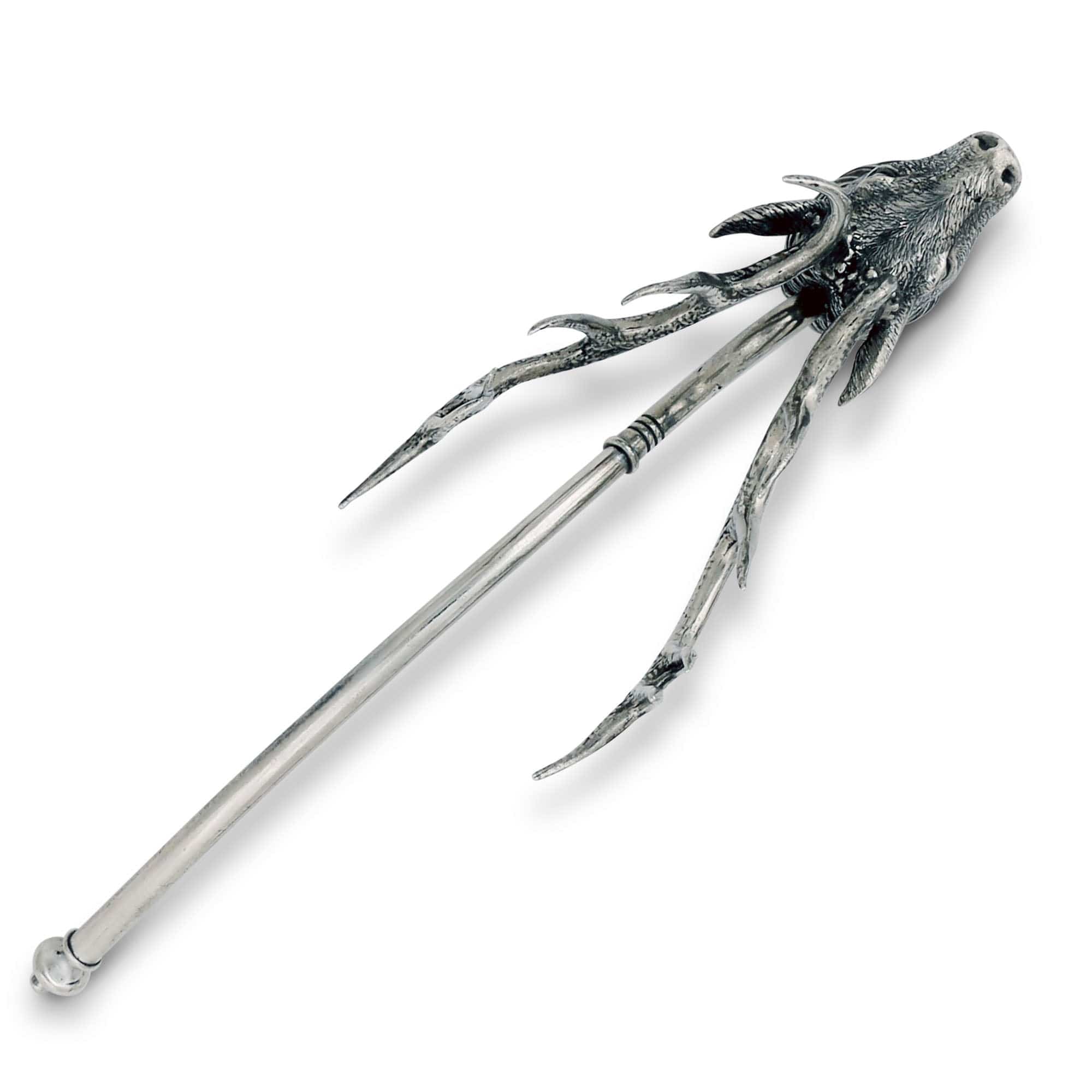 Pewter Elk Candle Snuffer