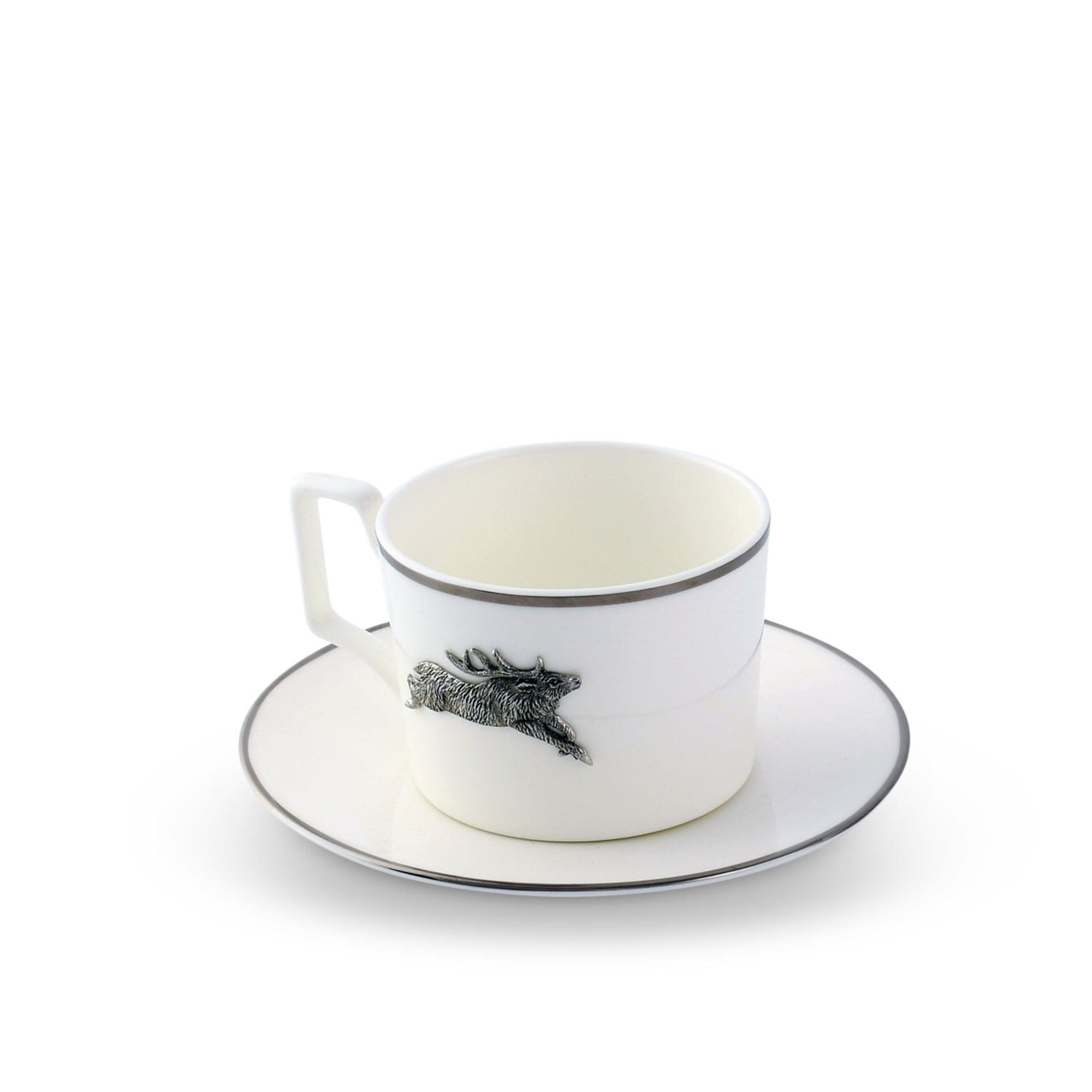 Vagabond House Running Elk Cup and Saucer - Thumbnail 5