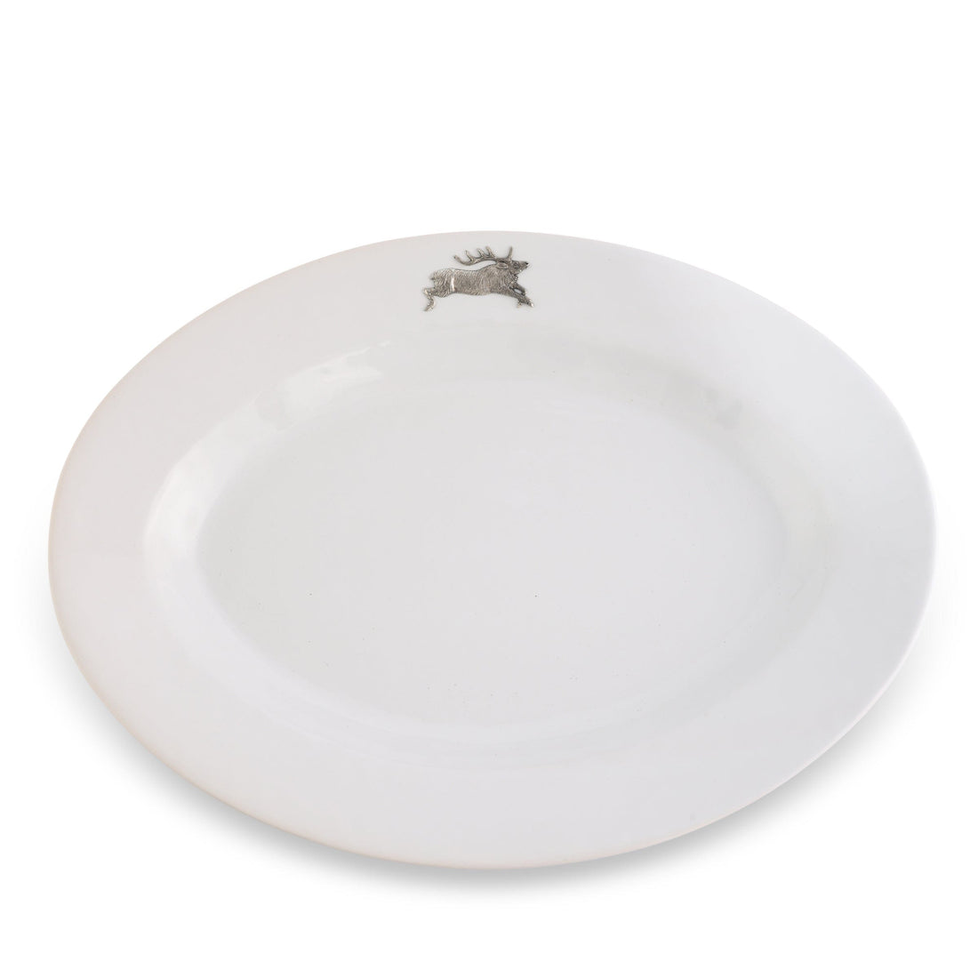 Running Elk Stoneware Serving Tray