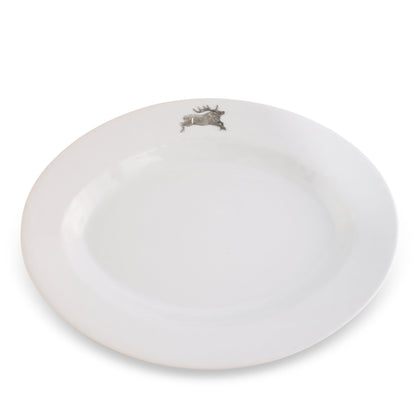 Running Elk Stoneware Serving Tray