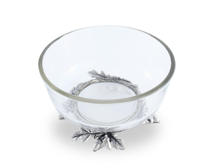 Acorn &amp; Oak Leaf Dip Bowl