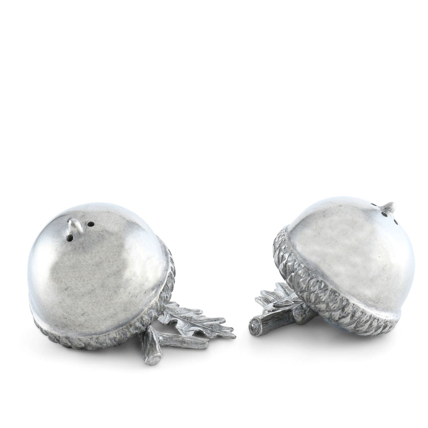 Pewter Acorn Salt &amp; Pepper Set