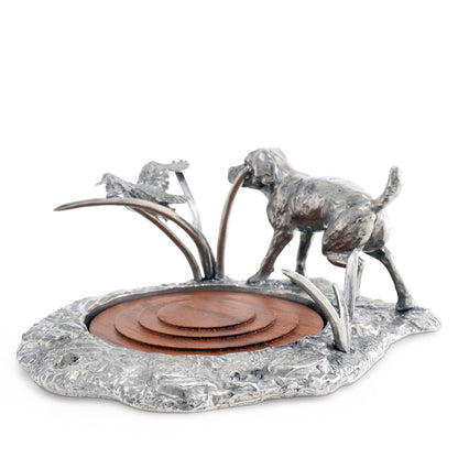 Labrador &amp; Duck Wine Coaster